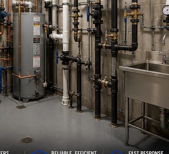 Commercial Plumbing — Sarmento Bros. Construction Inc.